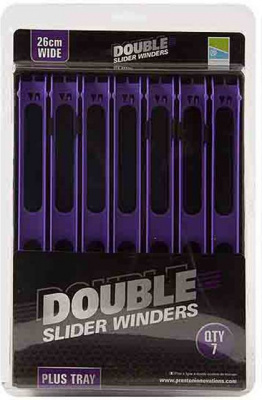 Preston Double Slider Winders Набор мотовил в пластиковой коробке