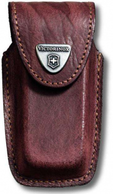 Victorinox Кожаный чехол для ножей 4.0535 91 мм толщ. 5-8 уровней коричневый