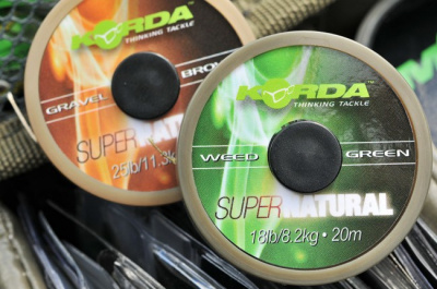 Korda Super Natural Поводковый материал 20 м