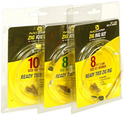 Avid Carp Zig Rig Поводок готовый карповый