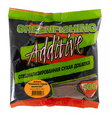 GreenFishing Конопля Гриль молотая 400 гр
