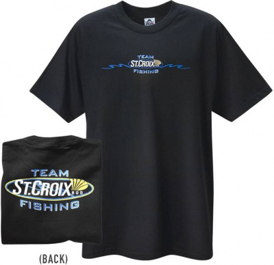 St.Croix Team Fishing Футболка черная