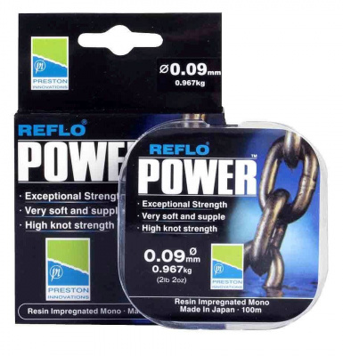 Preston Reflo Power монофильная леска