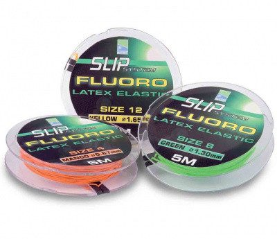 Preston Fluoro Slip Elastic Резина