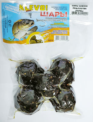 KLEVO_Шары_зимние_пылящие_Лещ_Плотва