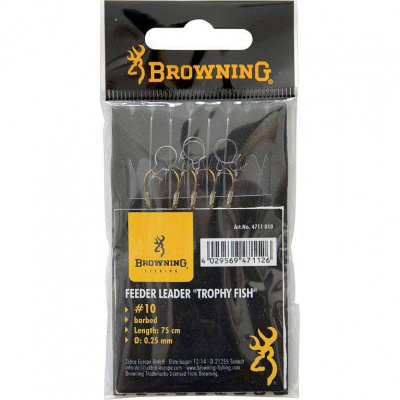 Browning Trofhy Fish Крючки с поводками