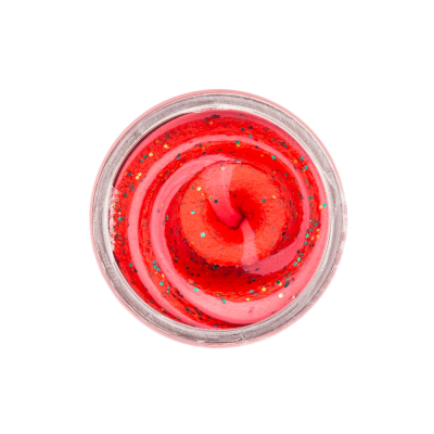 Berkley Natural Scent Glitter Trout Bait Strawberry Dream Паста форелевая Клубника 50 гр (1)
