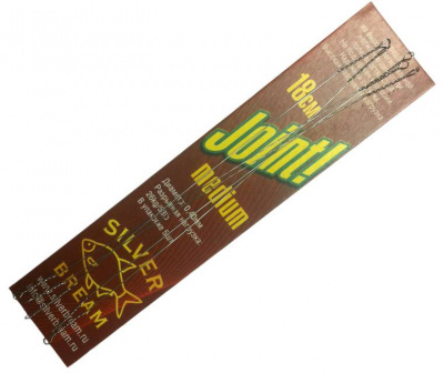 Silver Bream Joint Medium Поводок струна