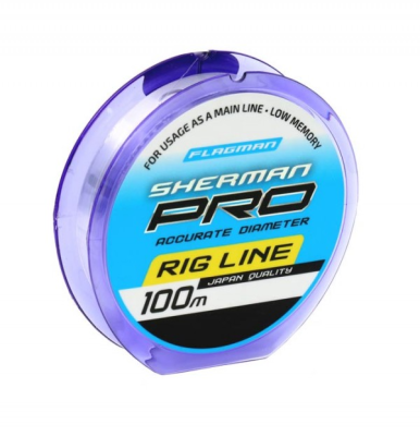 Flagman_Sherman_Pro_Rig_Line_100_м_Монофильная_леска