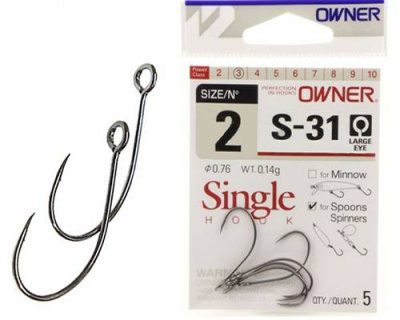 Owner 11650 S-31 одинарный крючок
