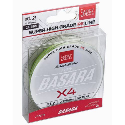 Lucky John Basara Green Плетеная леска 125 м