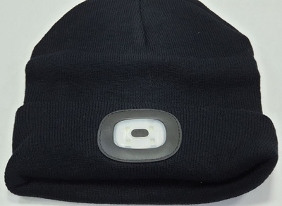 Шапка с фонариком