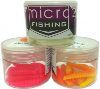 MicroFishing Личинка 3,5 см (в баночке)