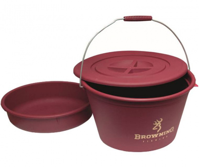 Browning Groundbait Bucket Ведро с тазиком 30л