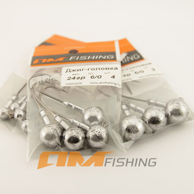 AM Fishing Джиг - головка Owner 29 6/0 неокр.