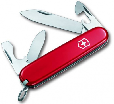 Victorinox Recruit 0.2503 Нож перочинный красный 10 функций