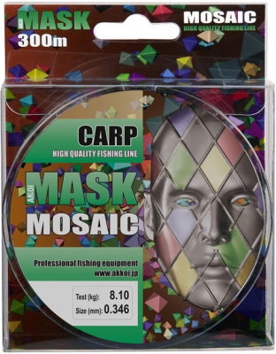 Akkoi Mask Carp монофильная леска 300 м