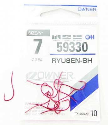 Owner 59330 Ryusen BH одинарный крючок