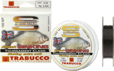 Trabucco_S-Force_Match_Sinking_Deep_Blue_монофильная_леска_150_м