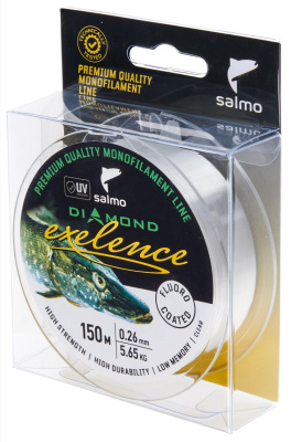 Монофильная_леска_Salmo_Diamond_Exelence_Fluoro_Coated_150_м