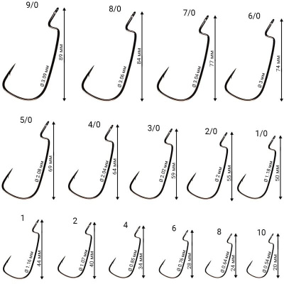 Crazy Fish Offset Joint Hook