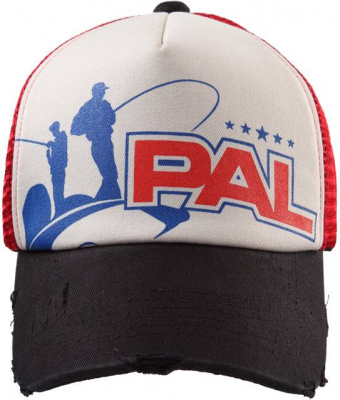 Zetrix Pal Cap PC-1601 Black/Red Бейсболка