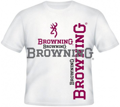 Browning Футболка белая