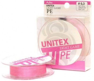 Aiko Unitex Light Game Х4 Плетеный шнур 130 м