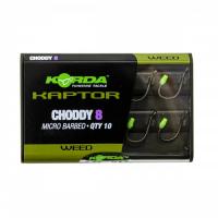 Korda Kaptor Choddy Weed Одинарный крючок